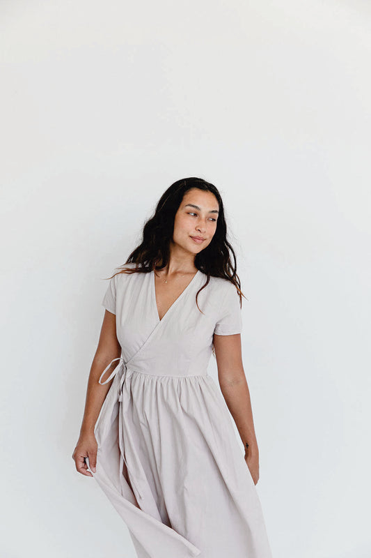 Chic Anna Dress in Mushroom